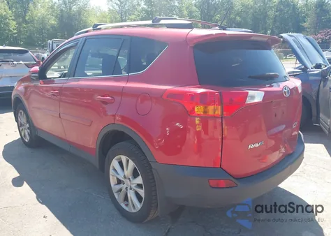 2014 Toyota Rav4 Limited из США, поврежденный, VIN 2T3DFREV2EW213608